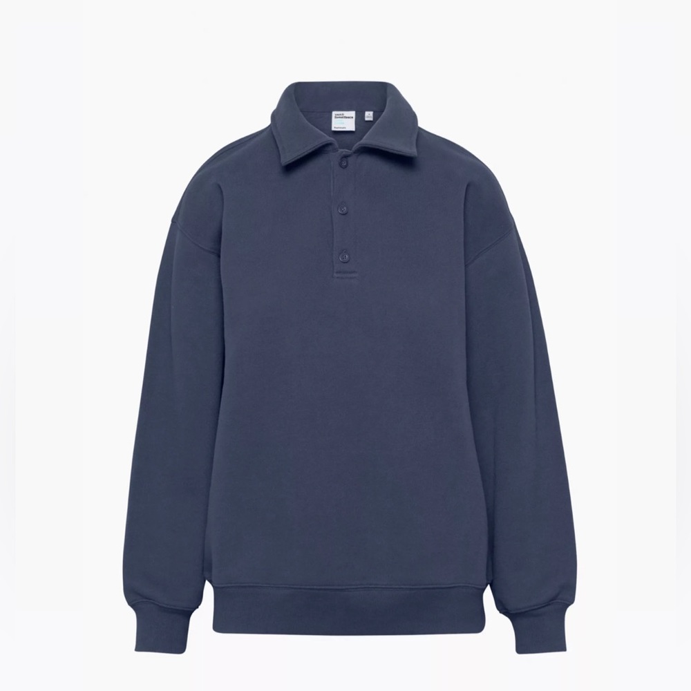 Aritzia Boyfriend Polo Sweatshirt